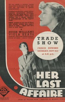 Her Last Affaire Her Last Affaire